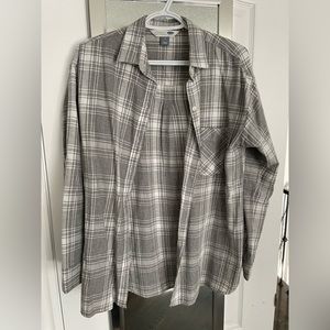 Flannel boyfriend shirt